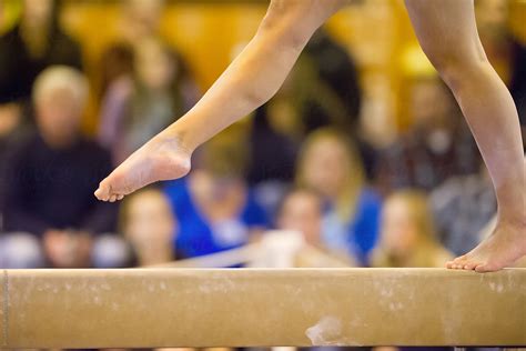 gymnast feet